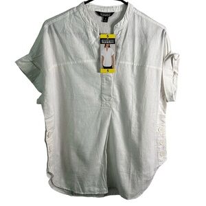 Nicole Miller women’s small v neck blouse